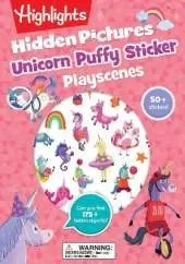 Unicorn Puffy Sticker Playscenes
