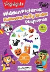 Halloween Puffy Sticker Playscenes: Over 50 Reusable Halloween Stickers to Decorate, Find Over 175 Hidden Objects, Solve Mazes and More