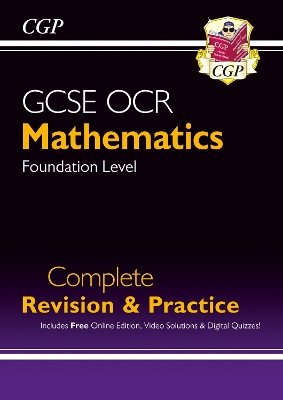 New GCSE Maths OCR Complete Revision & Practice: Foundation (with Online Ed, Videos & Quizzes): for the 2025 and 2026 exams