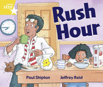 Rigby Star Guided Year 1/P2 Yellow Level: Rush Hour (6 Pack) Framework Edition