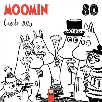 Moomin: Comic Strip Mini Wall Calendar 2025 (Art Calendar)