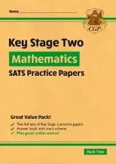 KS2 Maths SATS Practice Papers: Pack 2 - for the 2023 tests (with free Online Extras)