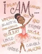 I Am: Empowering Coloring Book for Black and Brown Girls with Natural Curly Hair Positive Affirmations for African American Girls