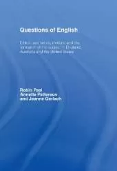 Questions of English: Aesthetics, Democracy and the Formation of Subject
