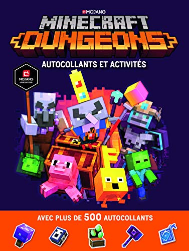 Minecraft Dungeons Sticker Book