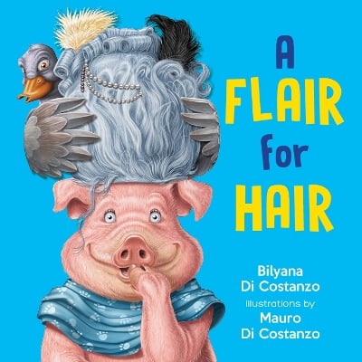 A FLAIR for HAIR: Sometimes I think for a while.... then I come up with a brand new style.