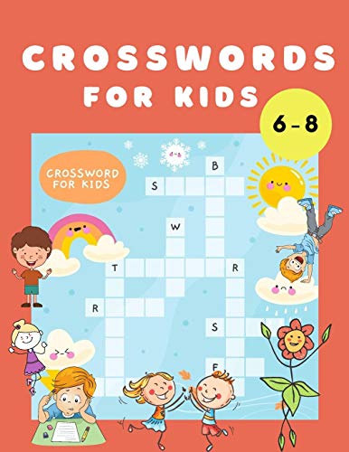 Crosswords for Kids: Word Search Book for Kids Ages 6-8 - Crossword Puzzle Books for Children - Find a Word Activity Book - Vocabulary Learning