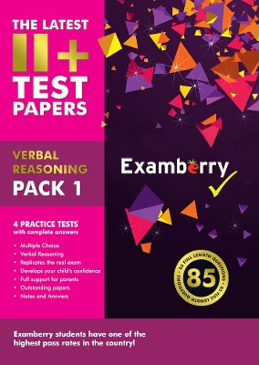 Examberry 11+ Verbal Reasoning Practice Papers - Pack 1 (2nd Edition)