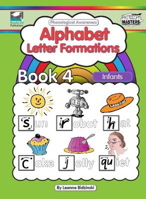 Phonological Awareness Book 4: Alphabet Letter Formations