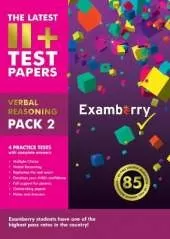 Examberry 11+ Verbal Reasoning Practice Papers - Pack 2 (2nd Edition)