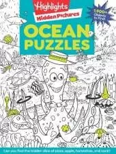 Ocean Puzzles: Over 100 Ocean-Themed Search and Find Puzzles for Kids 6 and Over, Featuring Sea Creatures, Marine Animals, Underwater Scenes and Over 1,900 Hidden Objects