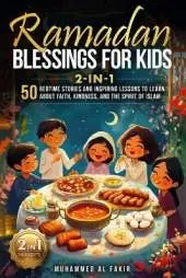 Ramadan Blessings for Kids 2-in-1: 50 Bedtime Stories and Inspiring Lessons to Learn About Faith, Kindness, and the Spirit of Islam
