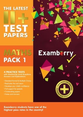 Examberry 11+ Maths Practice Papers - Pack 1 (2nd Edition)