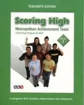 Scoring High on the MAT 8, Teacher Edition with Poster, Grade 7