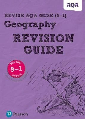 Pearson REVISE AQA GCSE Geography Revision Guide inc online edition - 2023 and 2024 exams