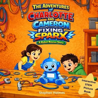 The Adventures of Charlotte and Cameron Fixing Sparx: A STEM Interactive Book for Kids