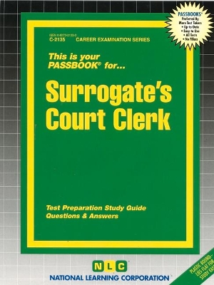 Surrogate's Court Clerk: Passbooks Study Guide