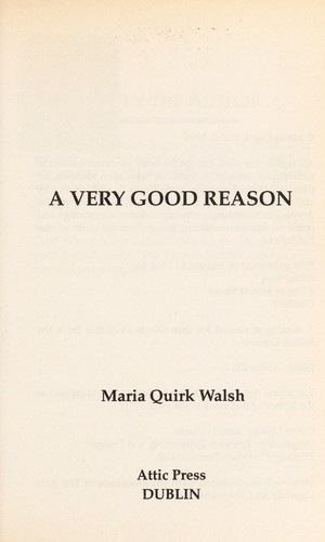 A Very Good Reason