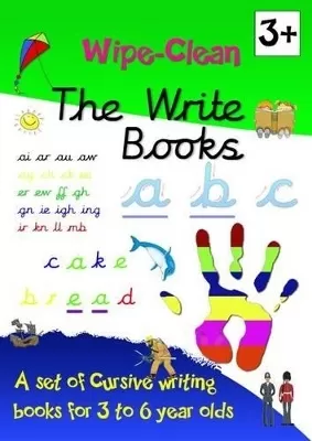 The Write Books: A Set of Cursive Writing Books for 3 to 6 Year Olds