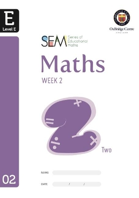 SEM Maths Level E Week 2