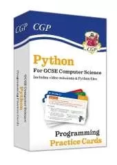 Python Programming Practice Cards for GCSE Computer Science with Python Files & Videos