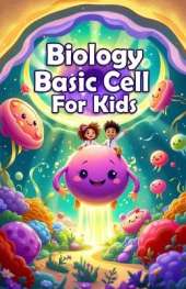 Biology Basic Cell For Kids: A Simple Guide to Organelles, Cell Division, Plant and Animal Cells for Young Learners