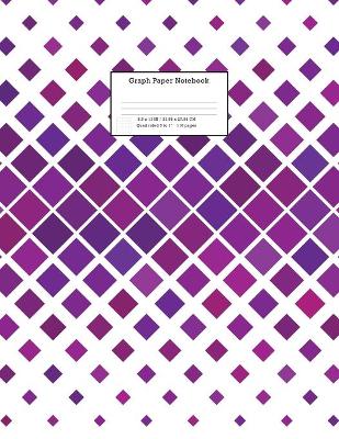 Graph Paper Notebook: Grid Paper Notebook 110 Sheets Large 8.5 x 11 Quad Ruled 5x5
