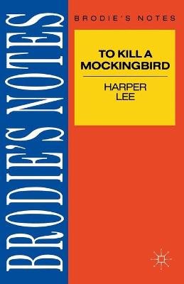 Lee: To Kill a Mockingbird