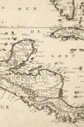 1656 Map of Central America - A Poetose Notebook / Journal / Diary (50 pages/25 sheets)