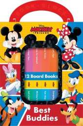 Disney Mickey & Friends Best Buddies My First Library 12 Board Books