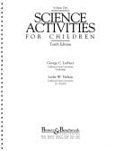 Science Activities for Elementary School Children