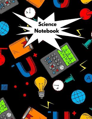 Science Notebook: Large Simple Graph Paper Notebook / Science Notebook / 120 Quad ruled 5x5 pages 8.5 x 11 / Grid Paper Notebook for Science Students