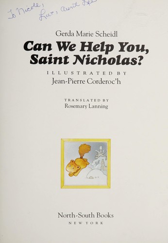 Can We Help You, Saint Nicholas?