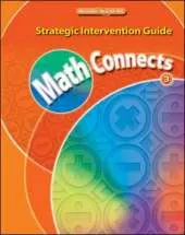 Math Connects, Grade 3, Strategic Intervention Guide