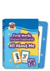 New First Words Picture Flashcards for Ages 1-3: All About Me