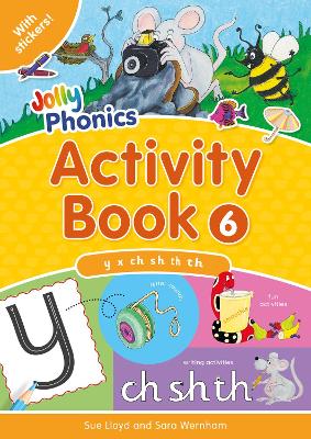 Jolly Phonics Activity Book 6: In Precursive Letters (British English edition)