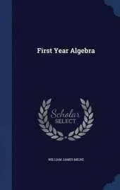 First Year Algebra