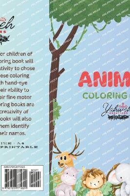 Animals coloring book: children's coloring book - animals