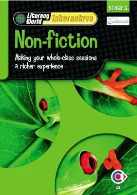 Literacy World Interactive Stage 3 Non-Fiction: Software Multi User Pack Scotland/NI