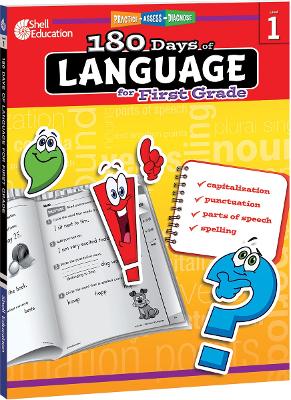 180 Days™: Language for First Grade: Practice, Assess, Diagnose
