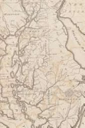 1800 Map of Maryland - A Poetose Notebook / Journal / Diary (50 pages/25 sheets)