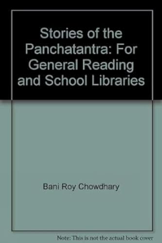 Stories of the Panchatantra: For General Reading and School Libraries