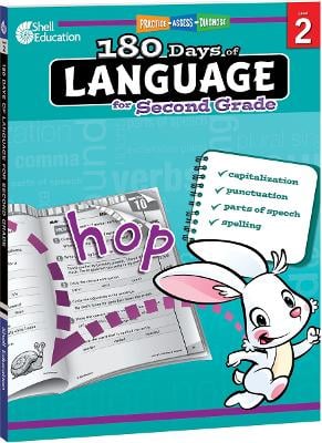 180 Days™: Language for Second Grade: Practice, Assess, Diagnose