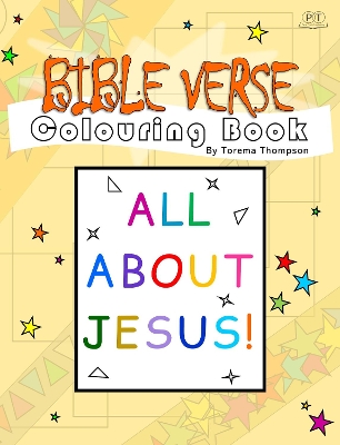 Bible Verse Colouring Book: All About Jesus