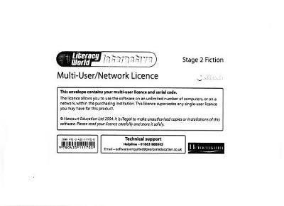 Literacy World Interactive Stage 2 Fiction:Software Upgrade Licence
