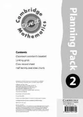 Cambridge Mathematics Direct 2 Planning Pack