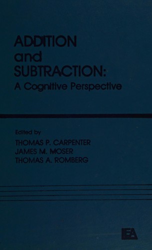 Addition and Subtraction: A Developmental Perspective
