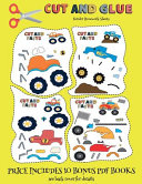 Kinder Homework Sheets (Cut and Glue - Monster Trucks): This book comes with collection of downloadable PDF books that will help your child make an excellent start to his/her education. Books are designed to improve hand-eye coordination, develop fine an