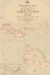 Hawaii Vintage Map Field Journal Notebook, 50 pages/25 sheets, 4x6