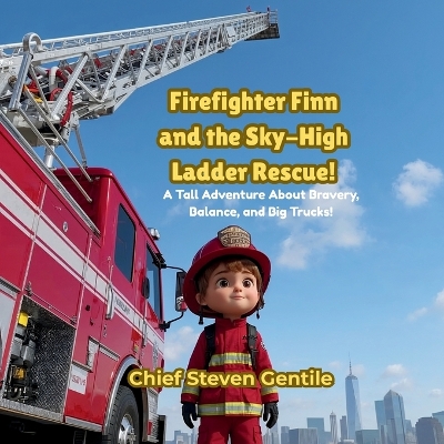 Firefighter Finn and the Sky-High Ladder Rescue!: A High-Rise Adventure About Teamwork, Safety, and Big Fire Trucks